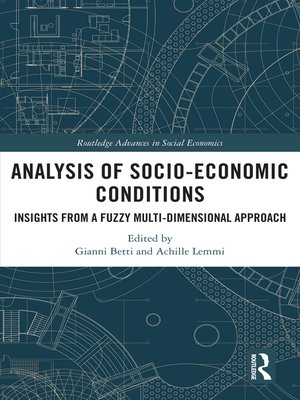 cover image of Analysis of Socio-Economic Conditions